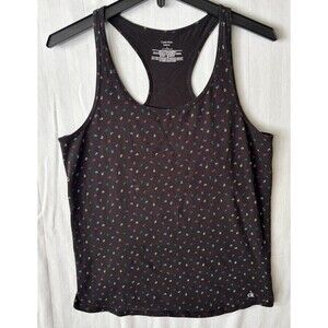 Calvin Klein Women’s Sleepware Tank Top Size Medium Cotton Black With CK Logo